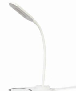 MOBILE CHARGER WRL DESK LAMP/WHT TA-WPC10-LED-01-W GEMBIRD