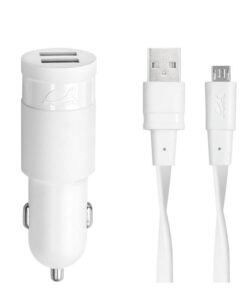 MOBILE CHARGER CAR/WHITE VA4222 WD1 RIVACASE