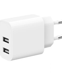 CHARGER USB UNIVERSAL WHITE/2P TA-UC-2A12-01 GEMBIRD