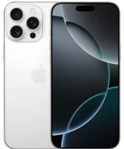 MOBILE PHONE IPHONE 16 PRO MAX/256GB WHITE TITAN. MYWW3 APPLE