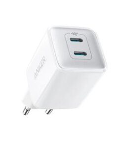 MOBILE CHARGER WALL POWERPORT/III 40W WHITE A2038G21 ANKER