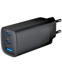 CHARGER USB UNIVERSAL QC3.0/TA-UC-PDQC65-01-BK GEMBIRD