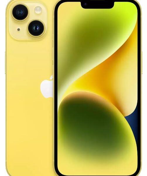 MOBILE PHONE IPHONE 14/128GB YELLOW MR3X3 APPLE