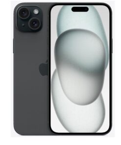 MOBILE PHONE IPHONE 15 PLUS/256GB BLACK MU183 APPLE