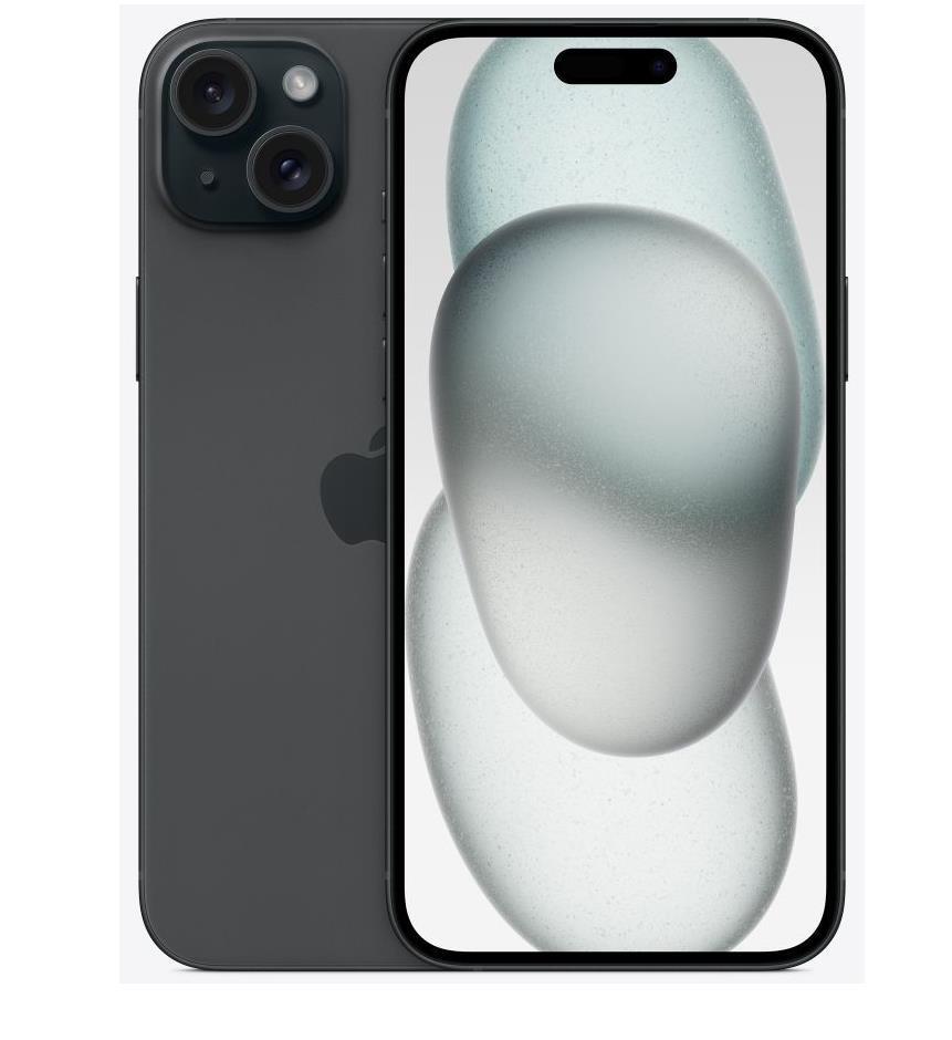 MOBILE PHONE IPHONE 15 PLUS/256GB BLACK MU183 APPLE