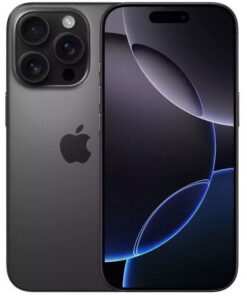 MOBILE PHONE IPHONE 16 PRO/256GB BLACK TITAN. MYNH3 APPLE
