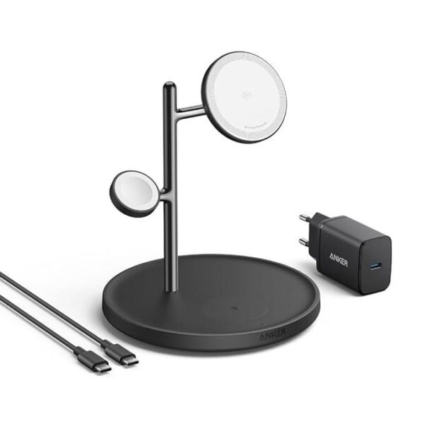 MOBILE CHARGER MAGGO STAND 15W/BL MAGNETIC WL B25M3311 ANKER