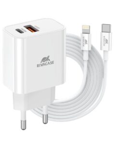 MOBILE CHARGER WALL/WHITE PS4102 WD5 RIVACASE