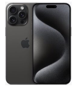 MOBILE PHONE IPHONE 15 PRO MAX/256GB BLACK MU773RX/A APPLE