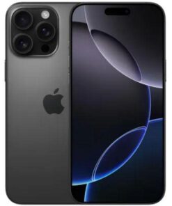 MOBILE PHONE IPHONE 16 PRO MAX/512GB BLACK TITAN. MYX03 APPLE