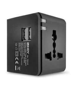 CHARGER USB TRAVEL 2PORT/73110 LINDY